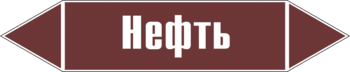 Маркировка трубопровода "нефть" (пленка, 358х74 мм) - Маркировка трубопроводов - Маркировки трубопроводов "ЖИДКОСТЬ" - магазин "Охрана труда и Техника безопасности"